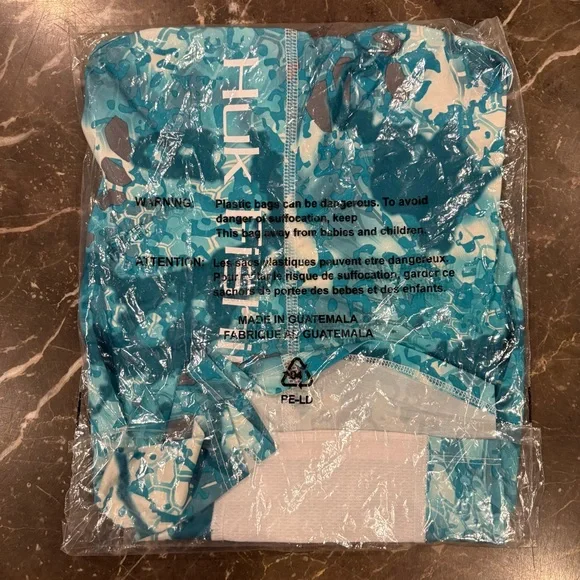 Huk Kryptek Aqua Camo Performance Fishing Neck Gaiter - Picture 8 of 9